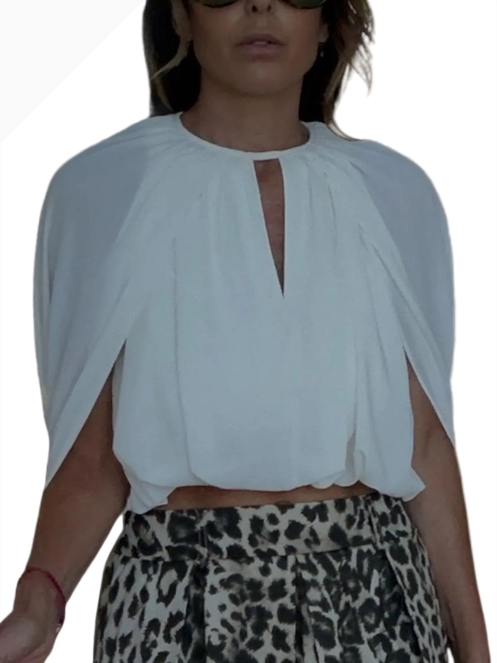 LAURA CAPE TOP