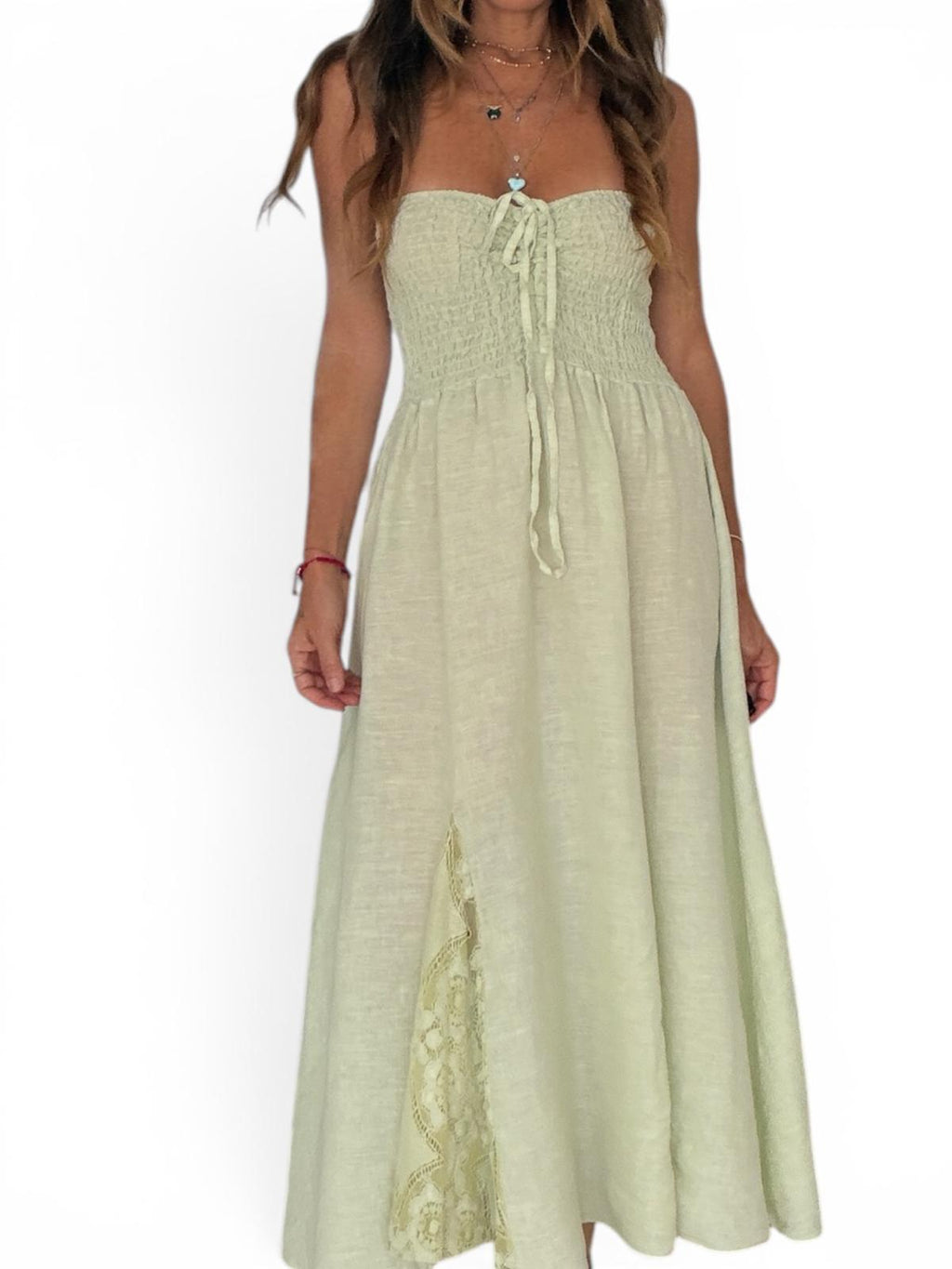 AUDRY  LINEN DRESS