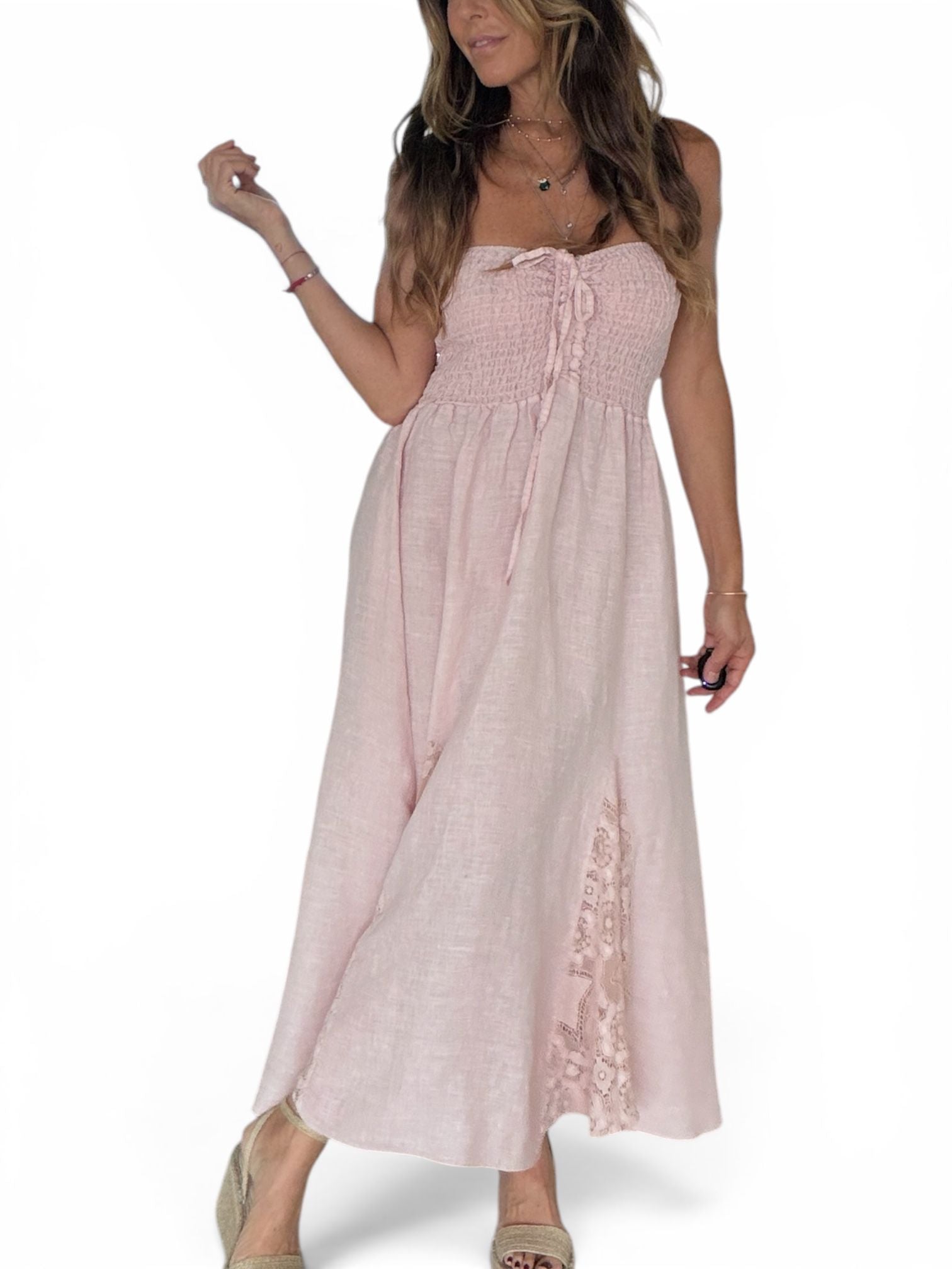 AUDRY  LINEN DRESS