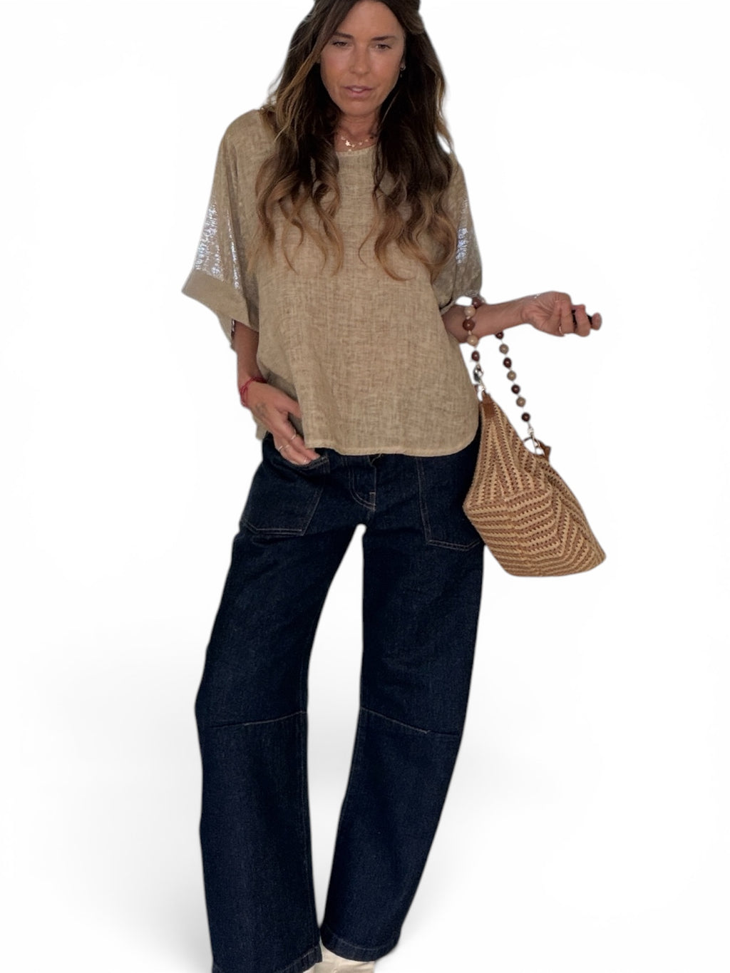 MADISON LINEN BLOUSE