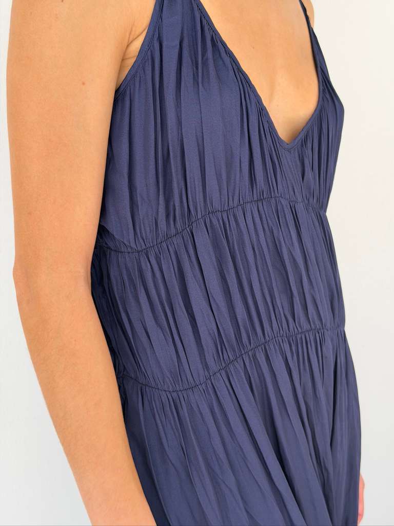 SIL JUMPSUIT BLUE SEDA