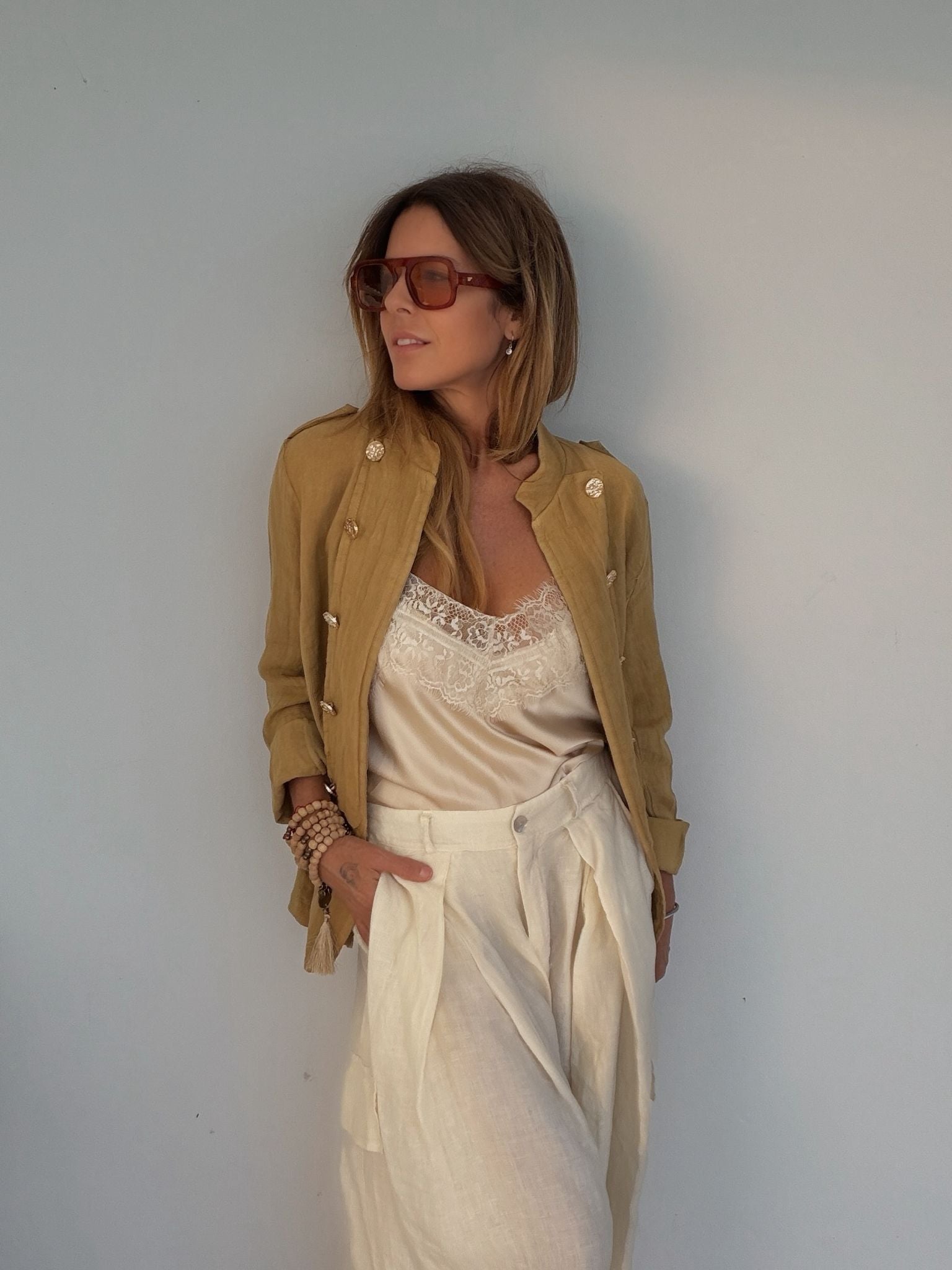 EVELYNE WIDE LEG PANTS