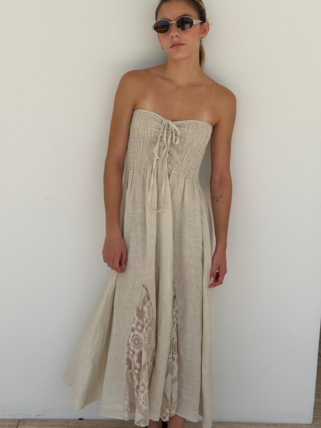 AUDRY  LINEN DRESS