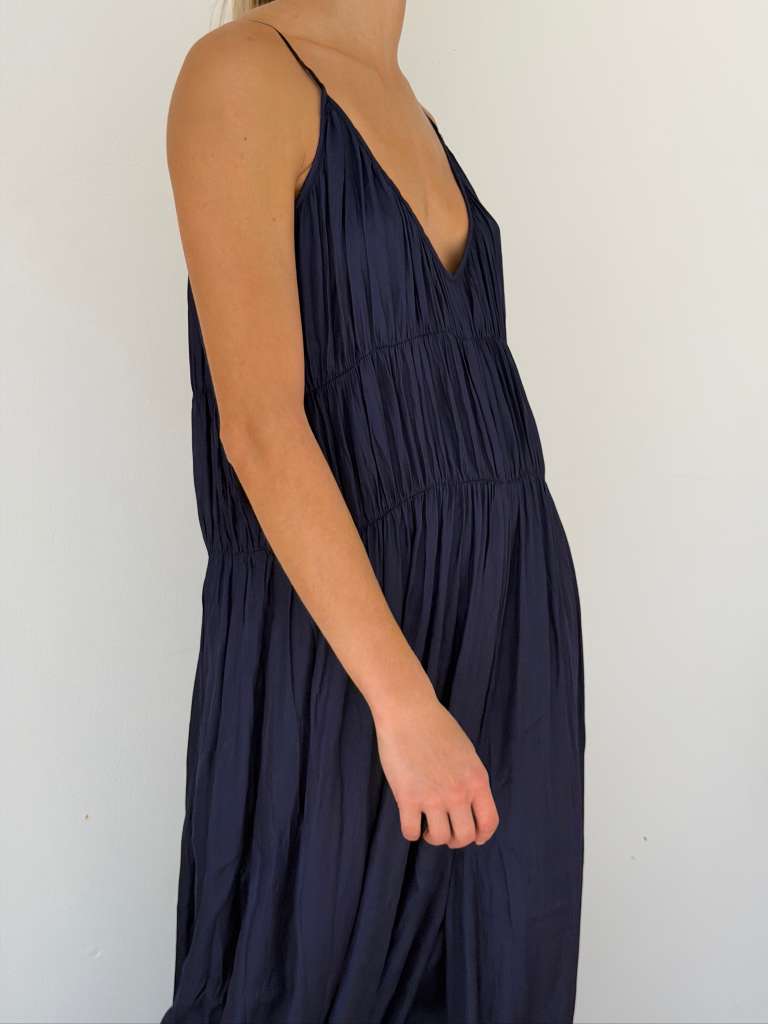 SIL JUMPSUIT BLUE SEDA