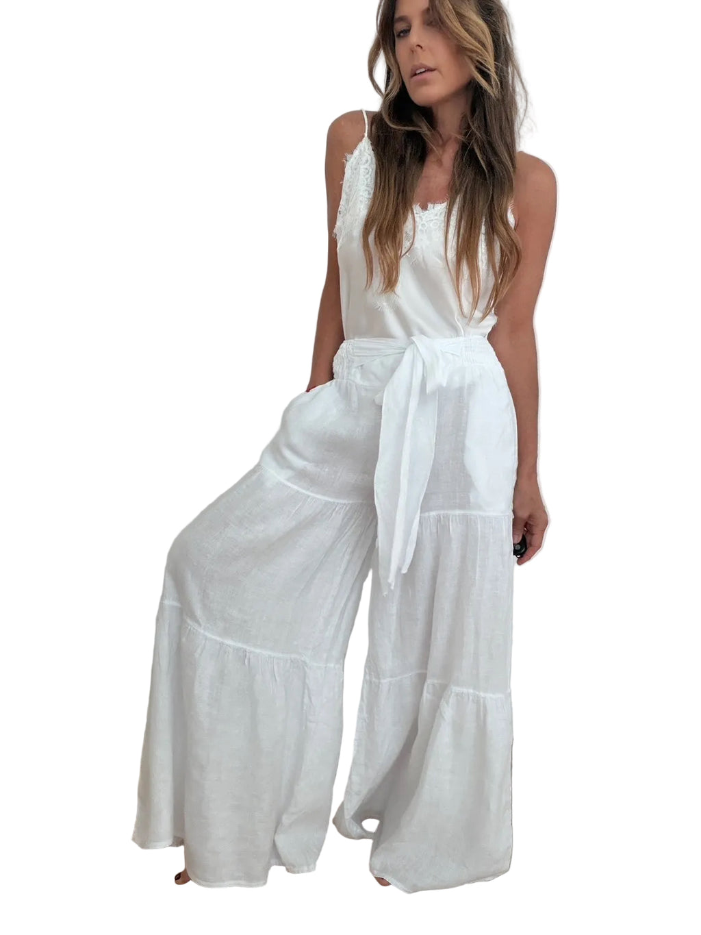 VICTORIA LINEN PANTS