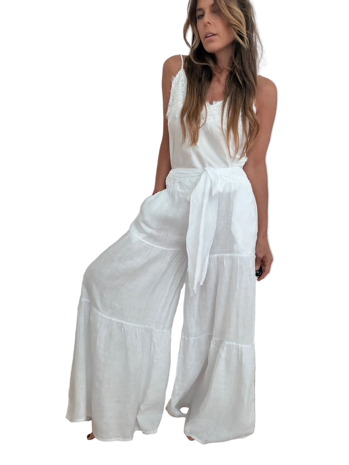 VICTORIA LINEN PANTS